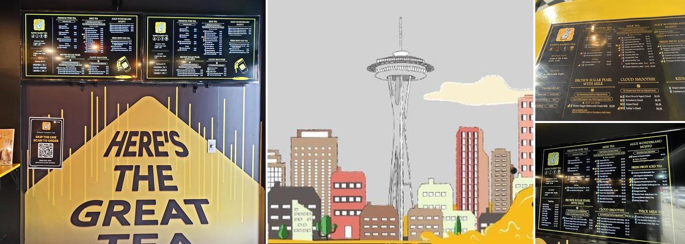 Rabbit Rabbit Tea Seattle Menu