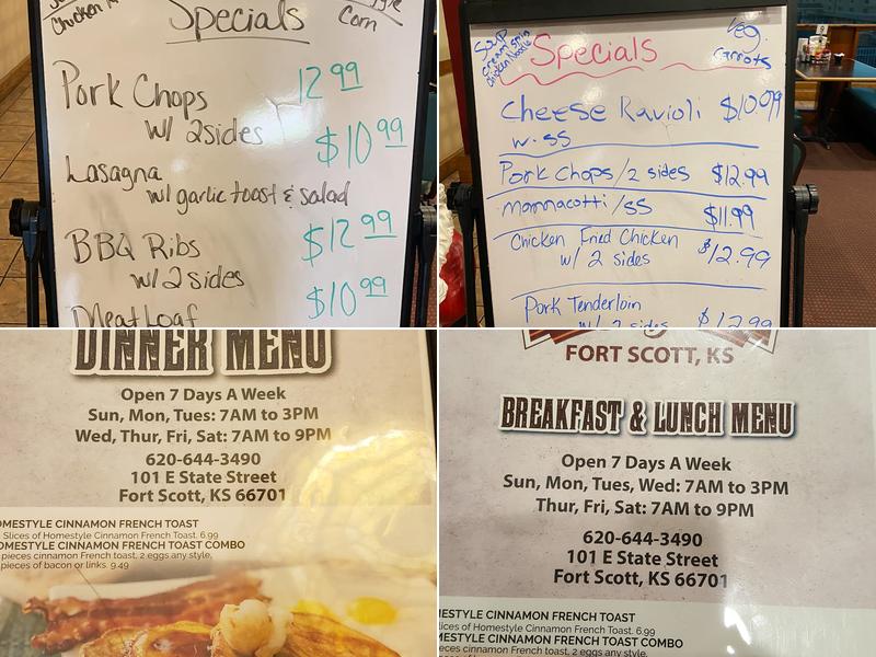 Lucci’s Café Menu