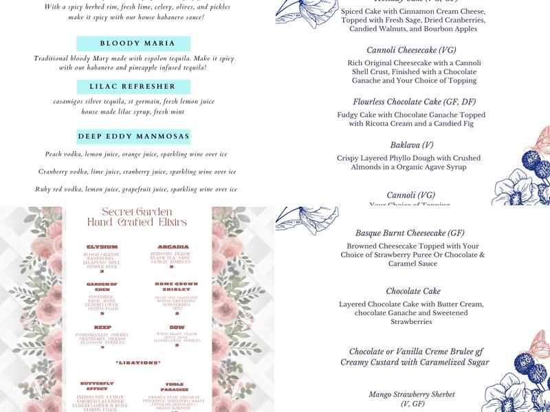 Utopia Menu