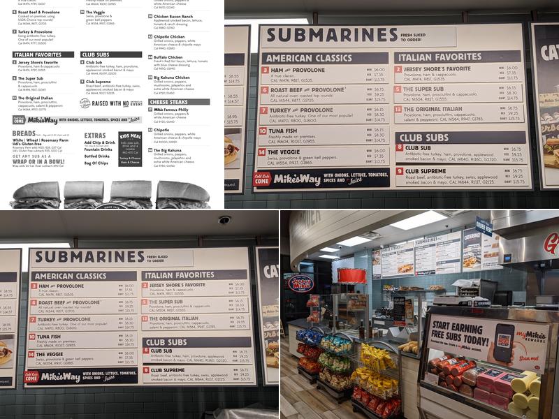 Jersey Mike's Subs Menu