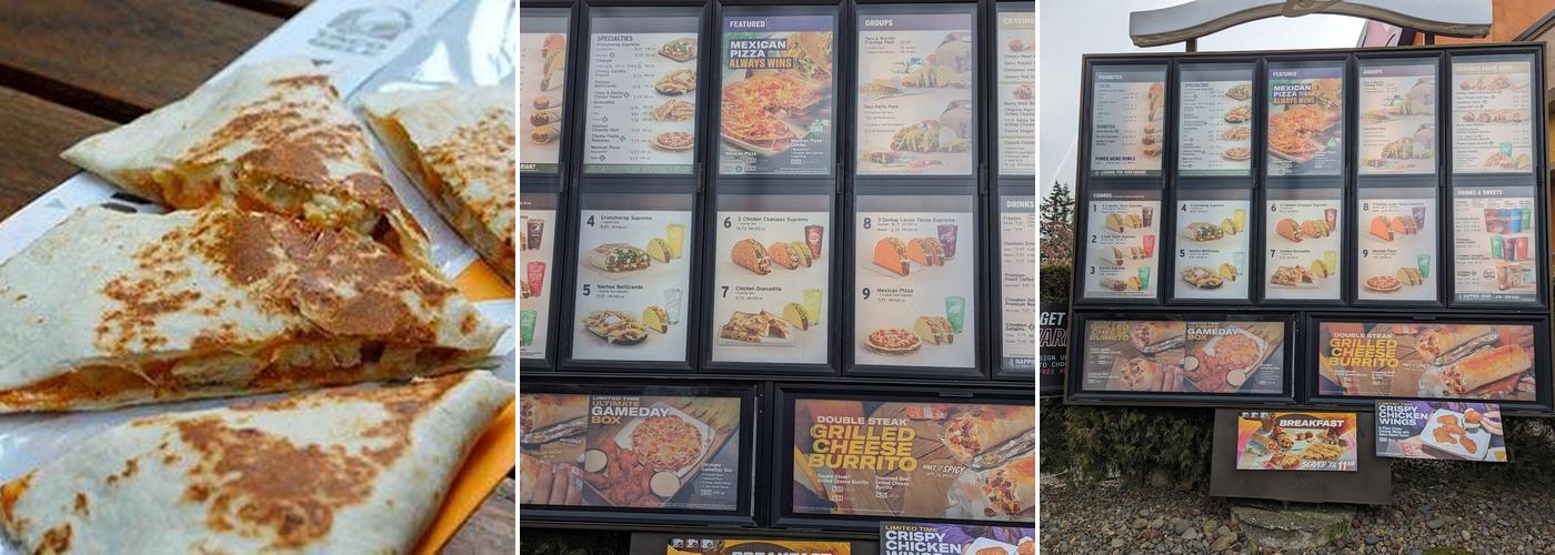 Taco Bell Menu