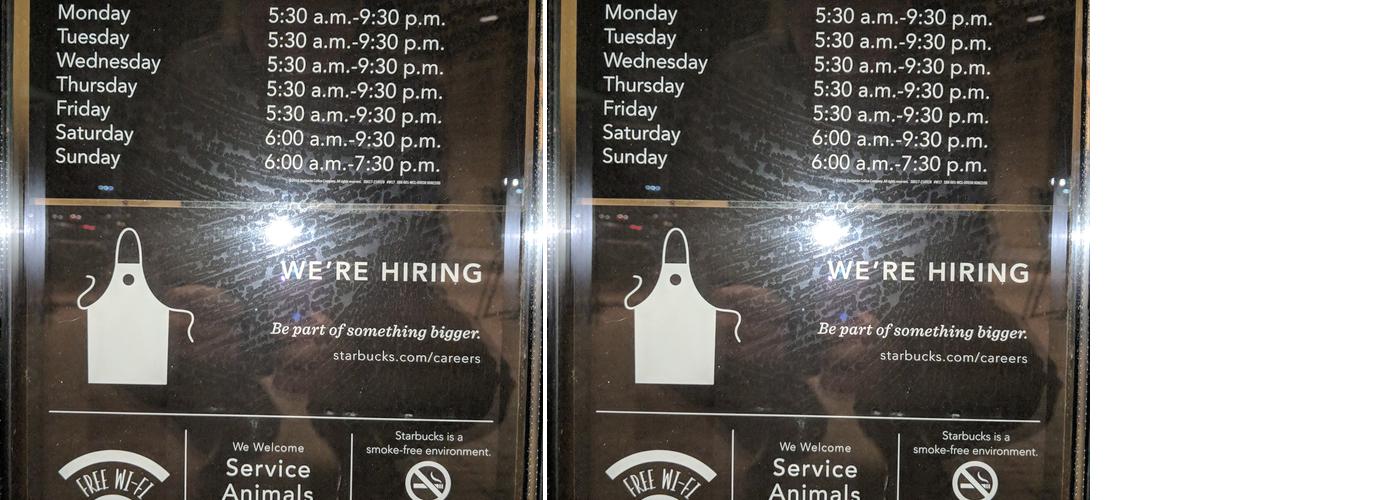 Starbucks Menu