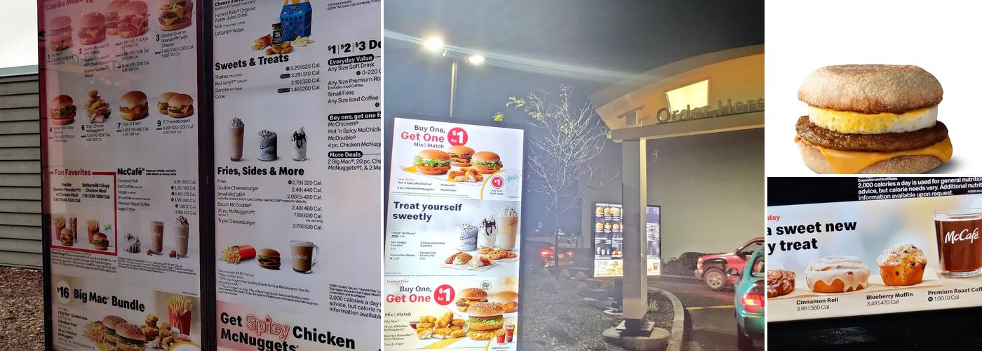 McDonald's Menu