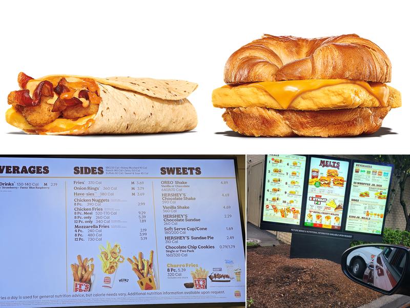 Burger King Menu