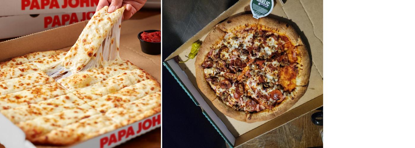 Papa Johns Pizza Menu