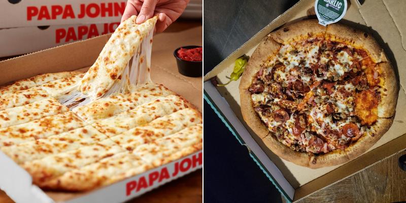 Papa Johns Pizza Menu