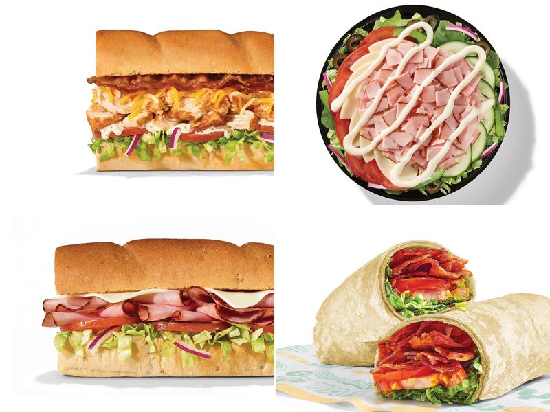 Subway Menu