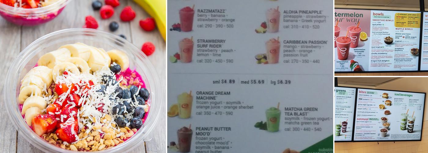 Jamba Menu