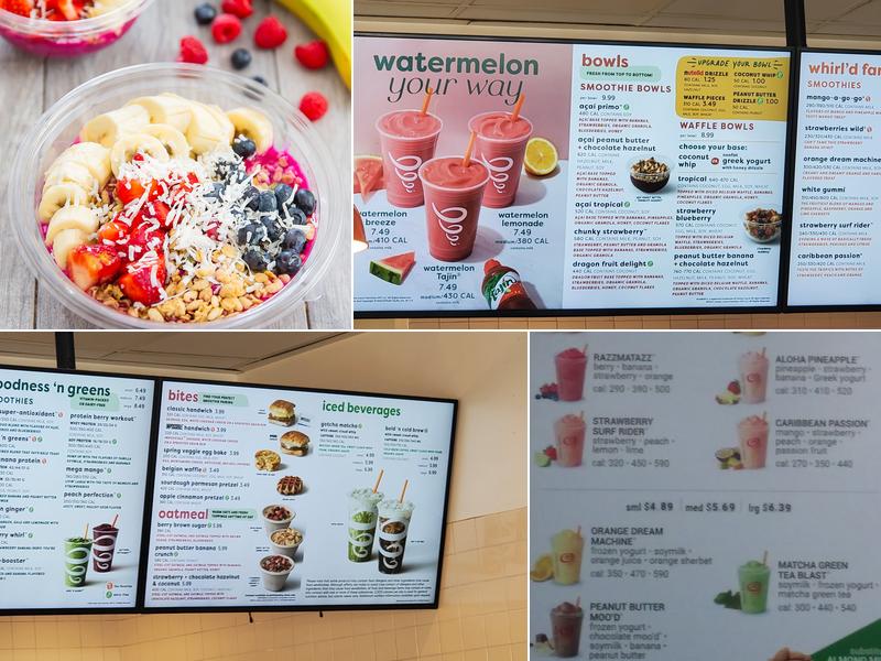 Jamba Menu