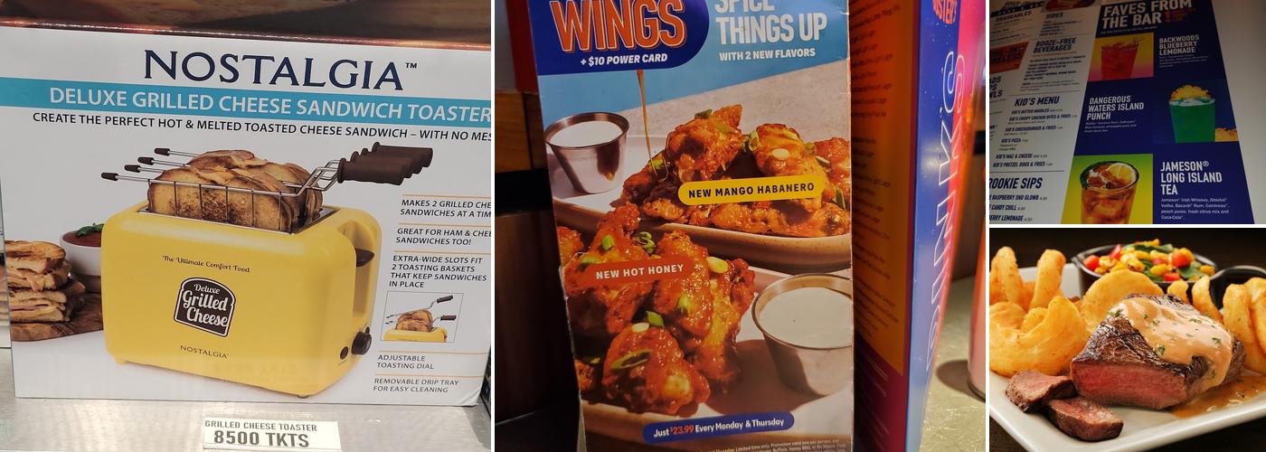 Dave & Buster's Happy Valley - Clackamas Menu