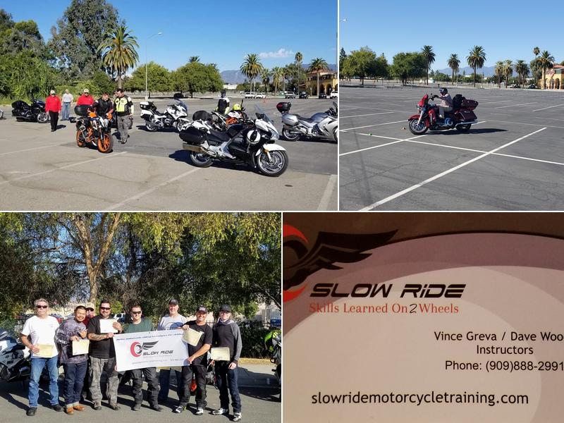 Slow Ride Motorcycle Training
