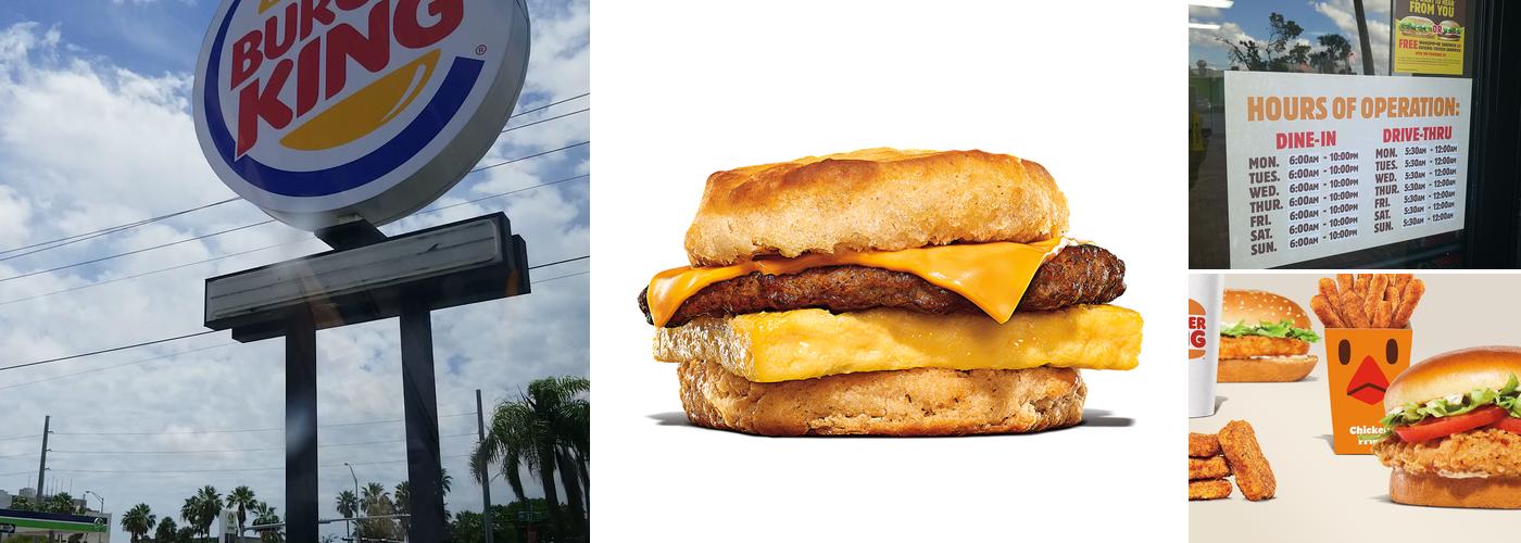 Burger King Menu