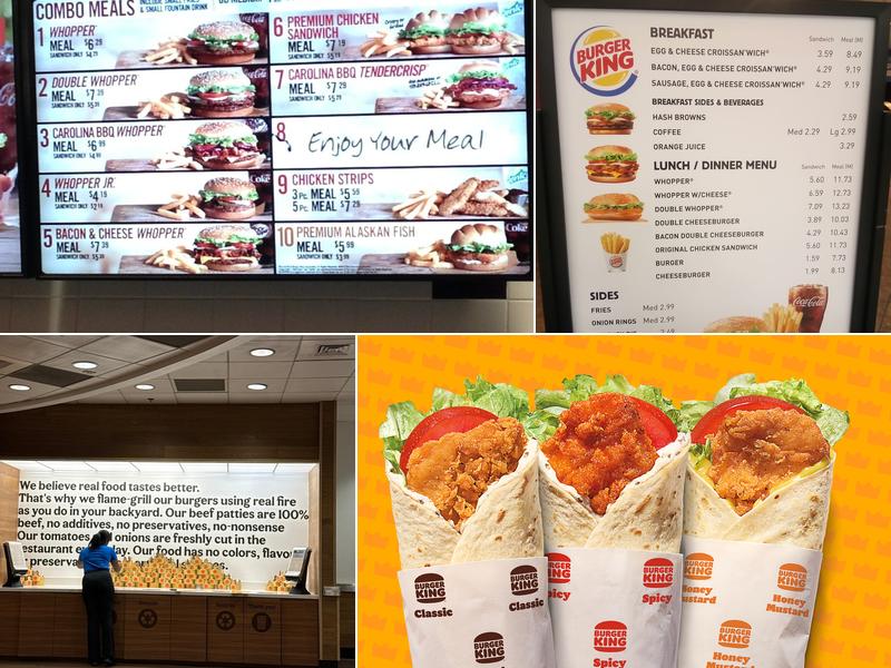 Burger King Menu