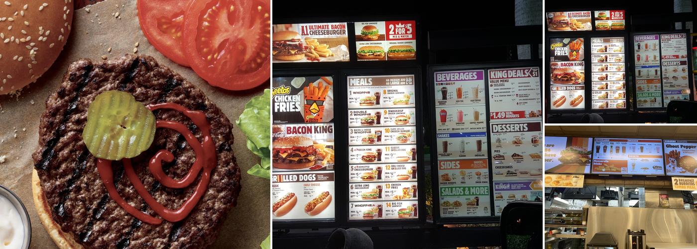 Burger King Menu