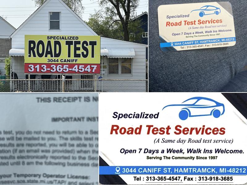 Specialized Road Test Services