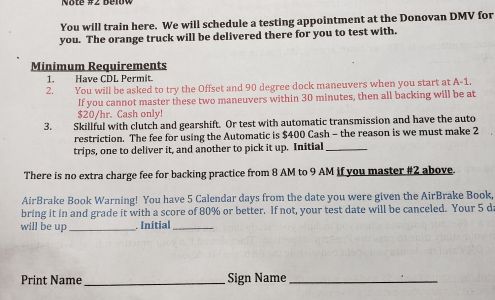 A-1 Truck Driver Training