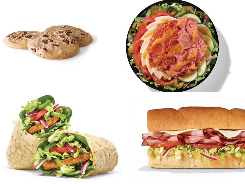 Subway Menu