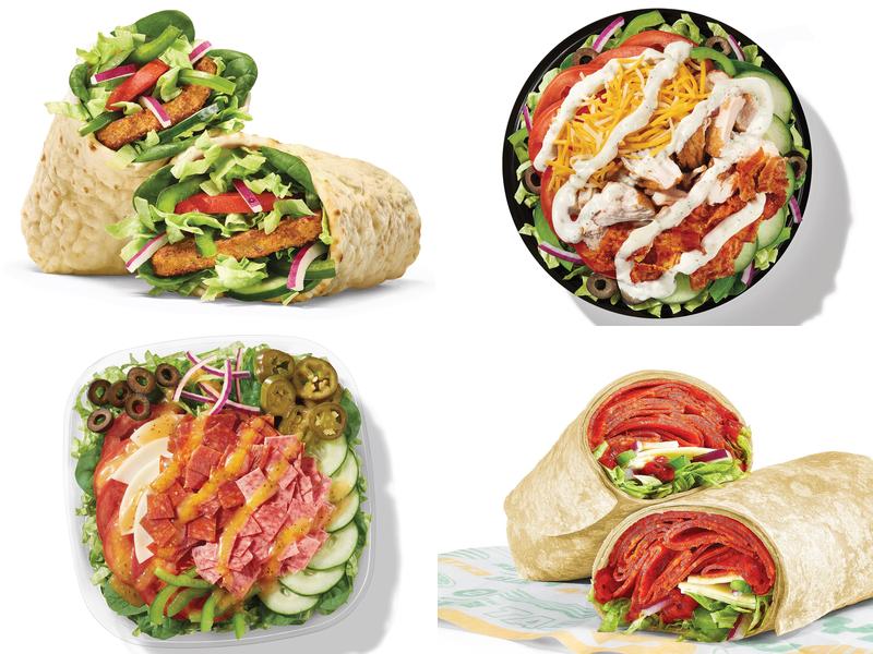 Subway Menu