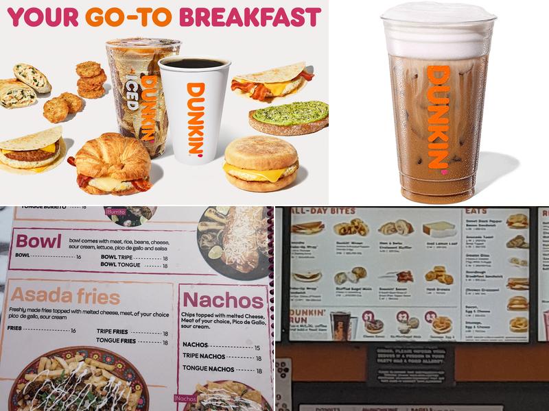 Dunkin' Menu