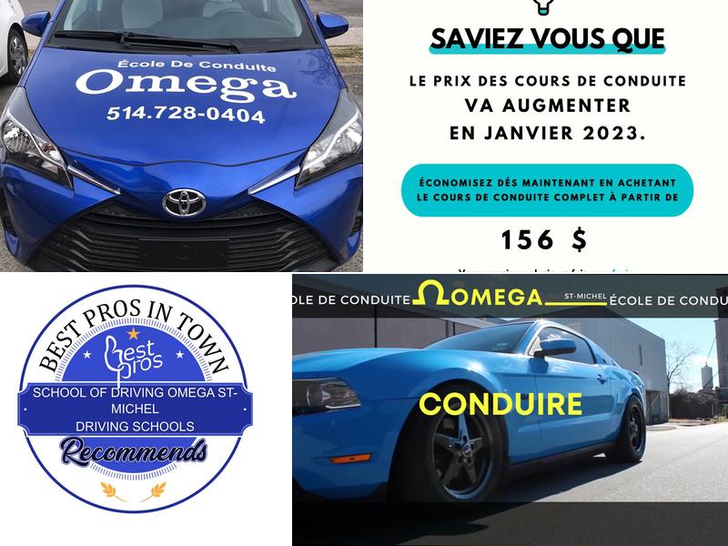 School of Driving Omega St-Michel