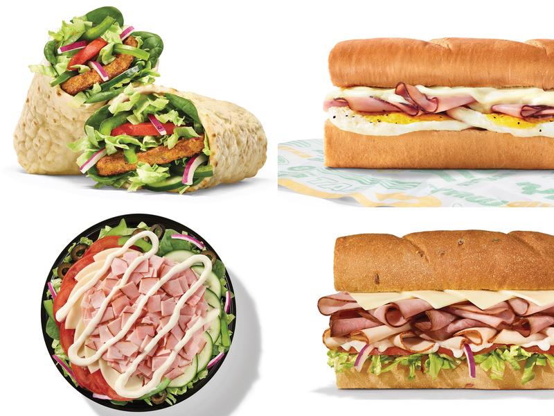 Subway Menu