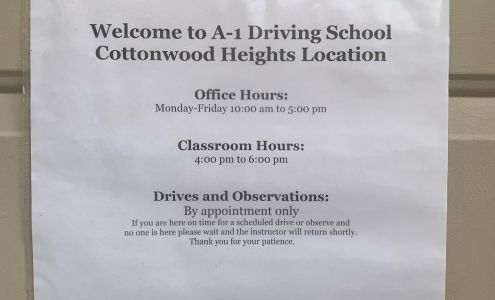 A-1 Driving School