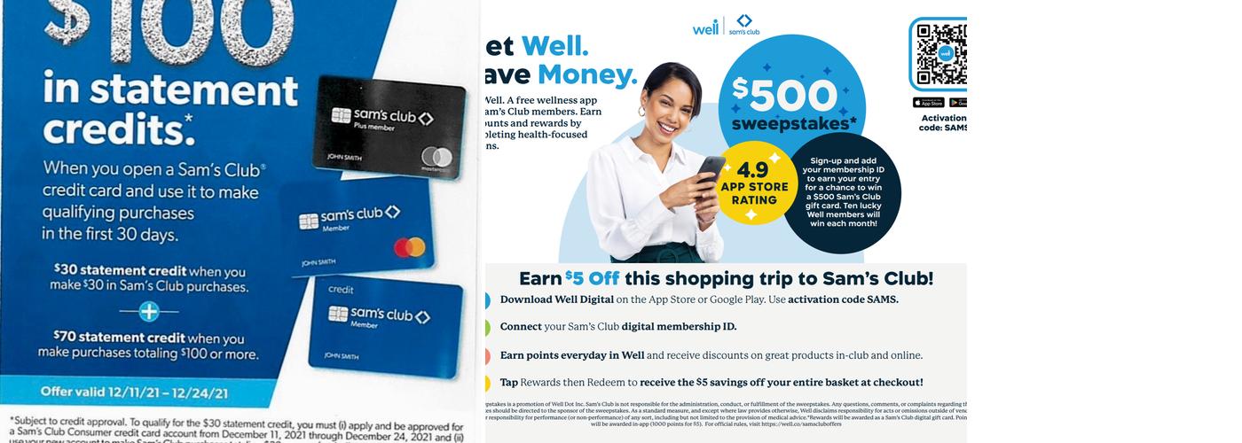 Sam's Club Cafe Menu