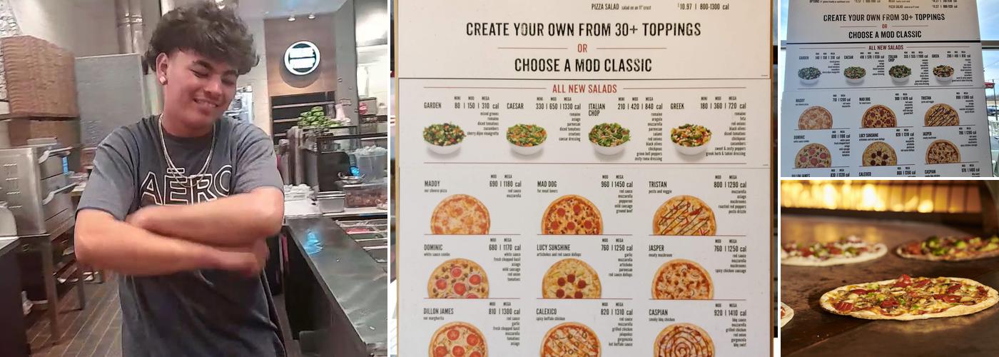 MOD Pizza Menu