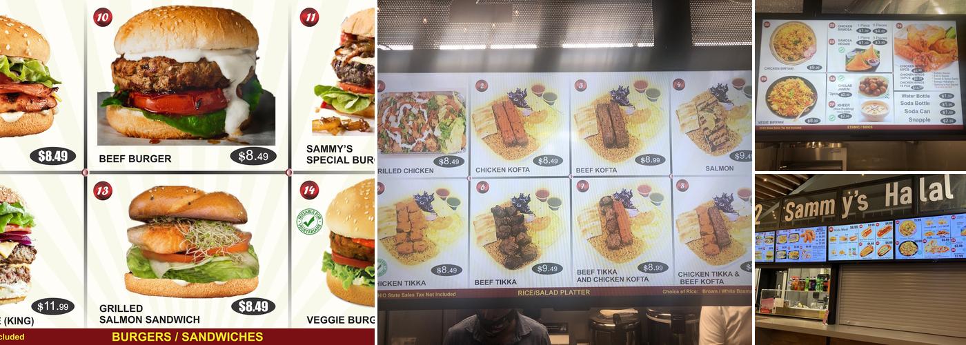 Sammy's Halal Menu