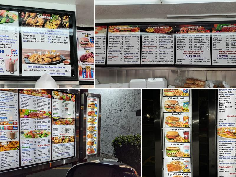 Happy Boy Grill Menu