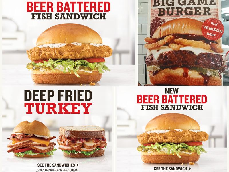 Arby's Menu