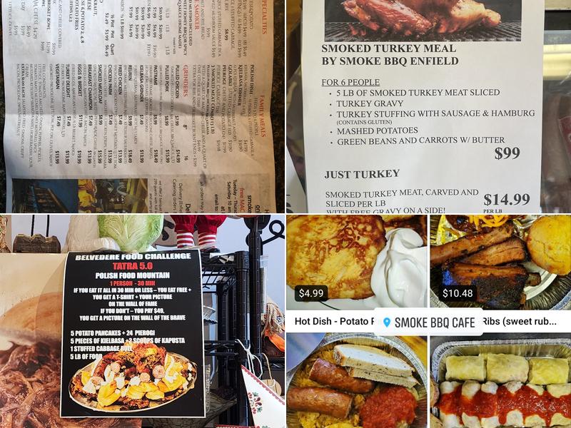 SmokeBBQCafe.com Menu