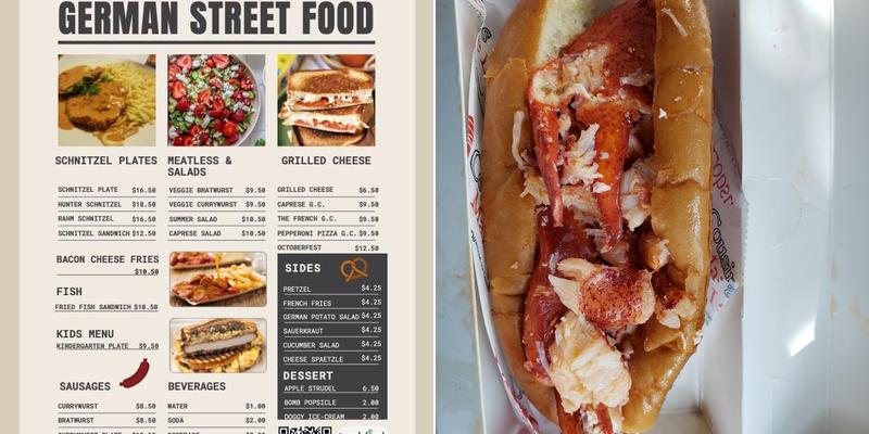 Good Time Charlie's Food Cove Menu