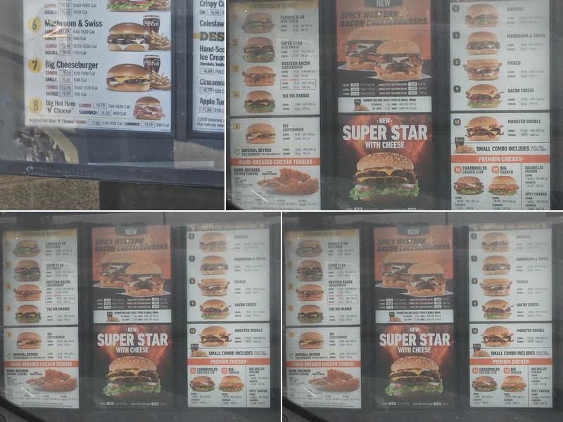 Hardee’s Menu
