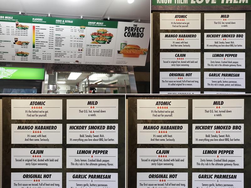 Wingstop Menu