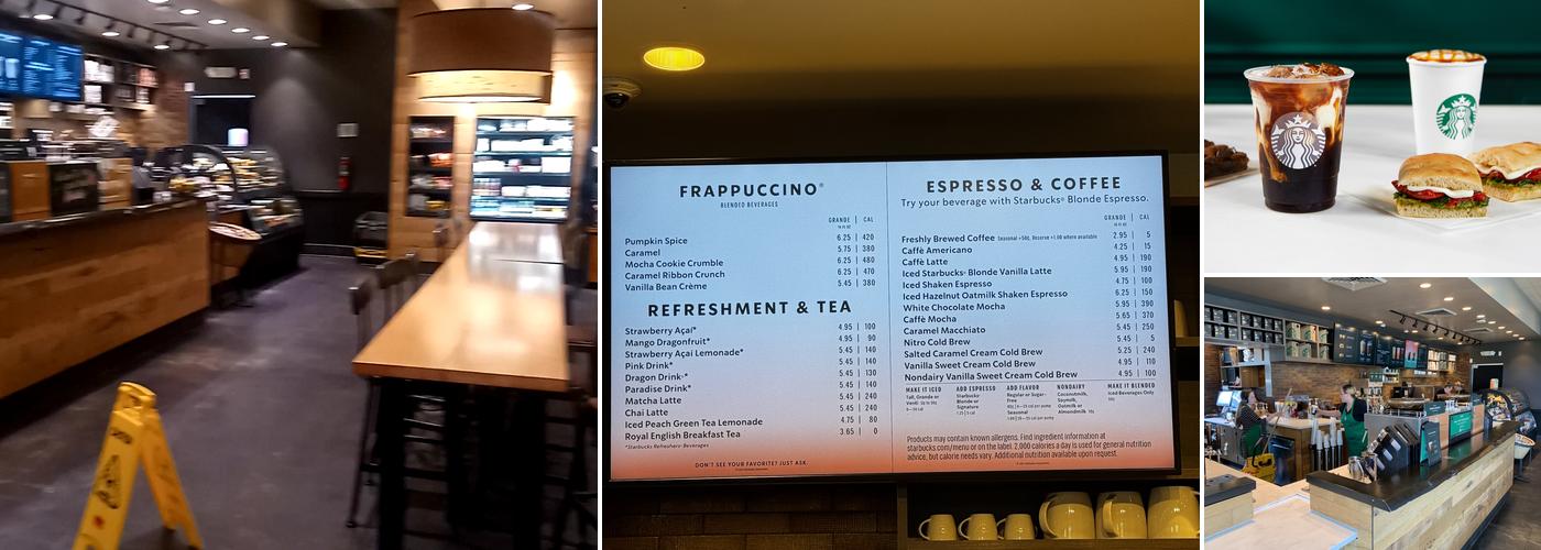 Starbucks Menu