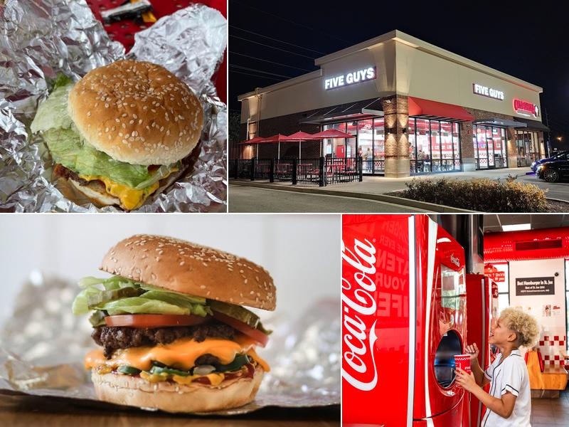 Five Guys 1700 E College Ave #7, Normal