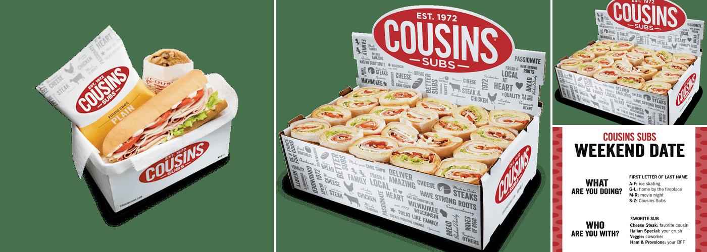 Cousins Subs Menu