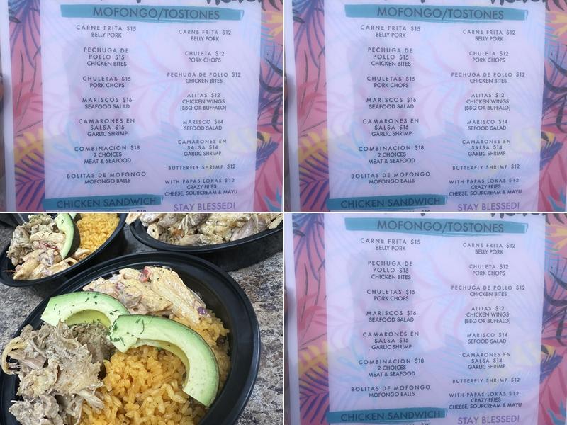 Juanita Bocaito Menu