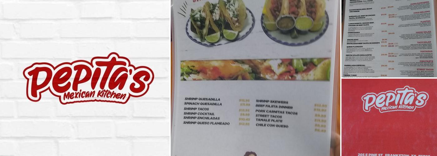 Pepitas Mexican Kitchen Menu