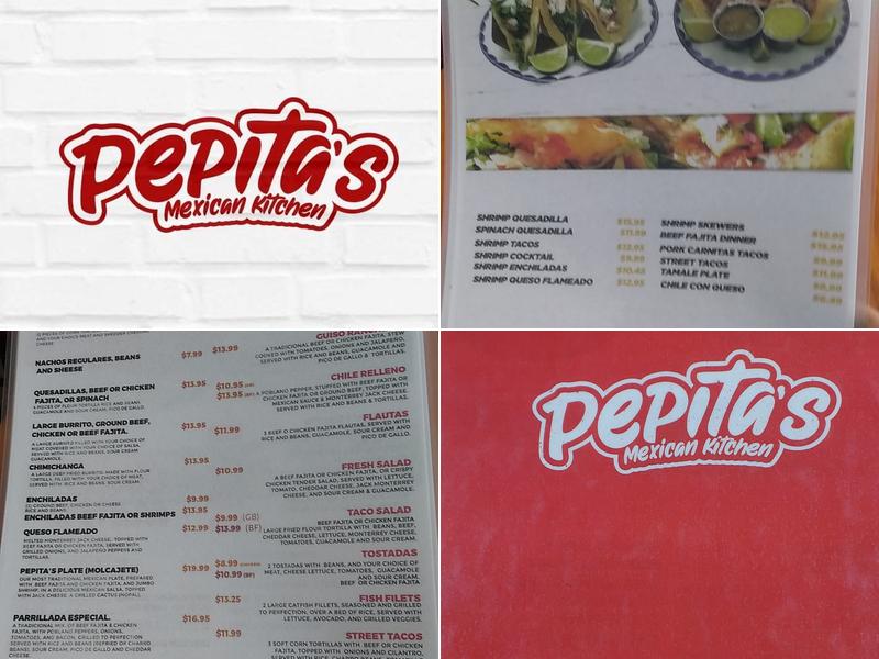 Pepitas Mexican Kitchen Menu