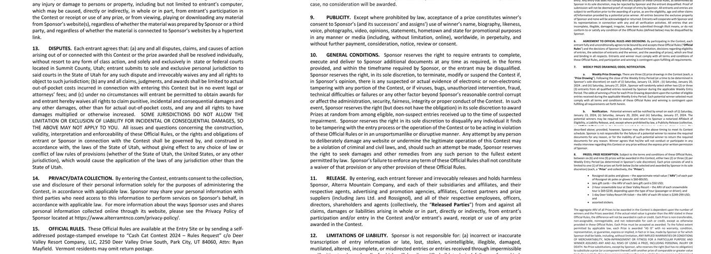 Silver Lake Restaurant Menu