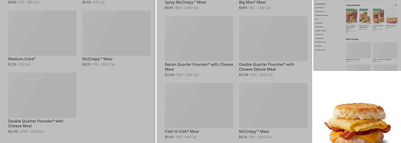 McDonald's Menu