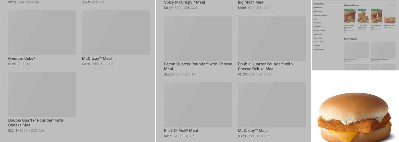 McDonald's Menu