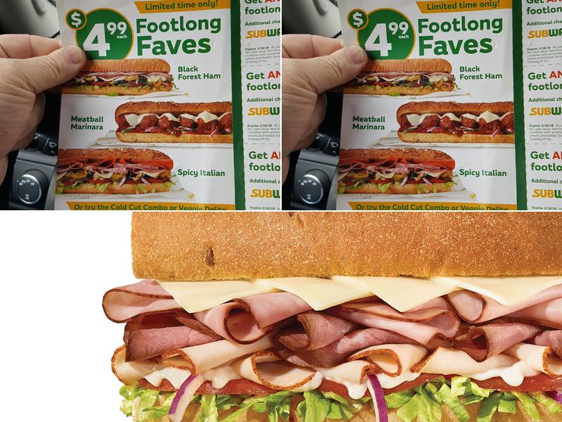 Subway Menu