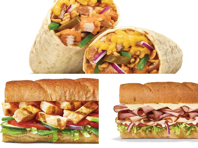 Subway Menu