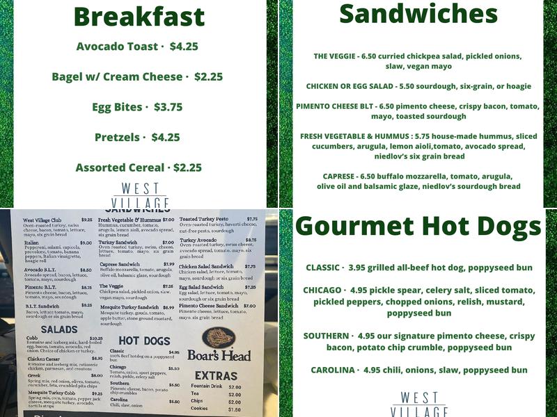 Alimentari Cafe and Market Menu