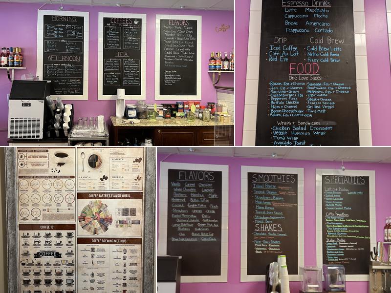 One Love Coffee House Menu