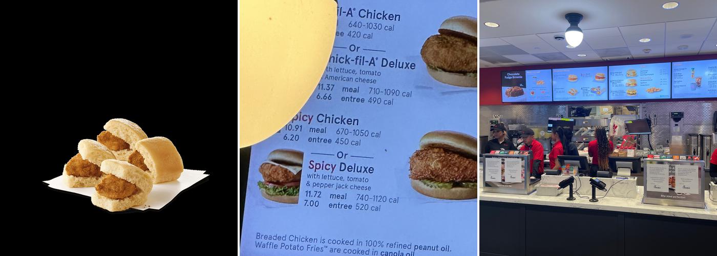 Chick-fil-A Menu