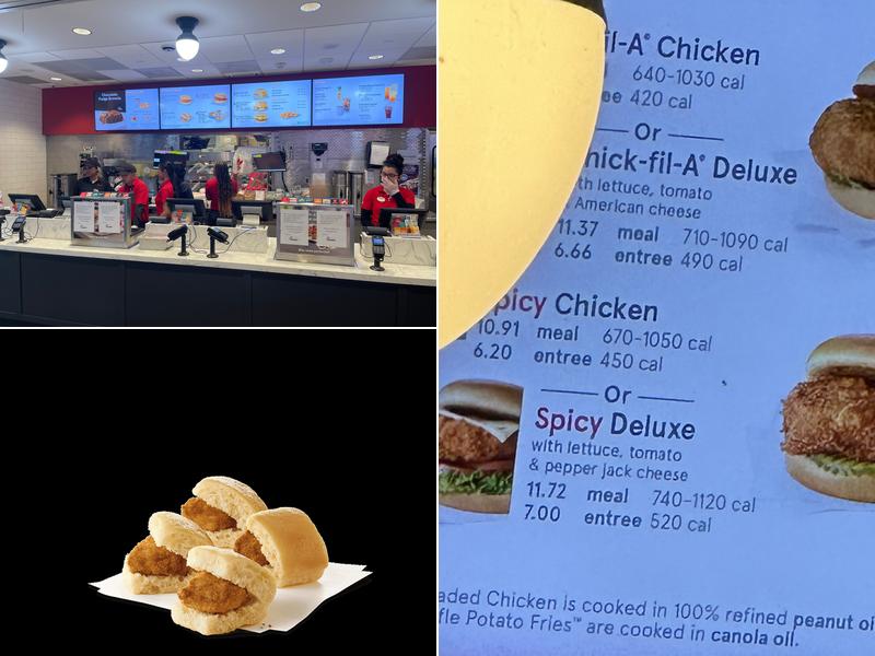 Chick-fil-A Menu